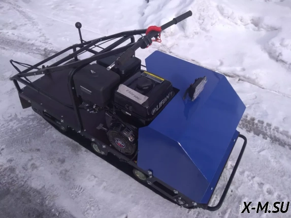 Мотобуксировщик AhtaR ЗИМА с реверсом (задний ход)