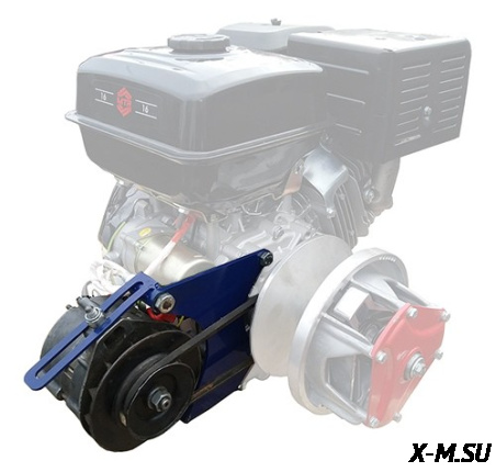 Генератор автомобильного типа (Комплект с установкой) новый