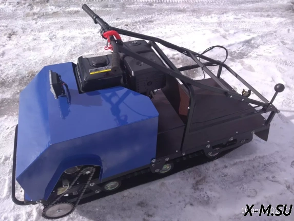 Мотобуксировщик AhtaR ЗИМА с реверсом (задний ход)