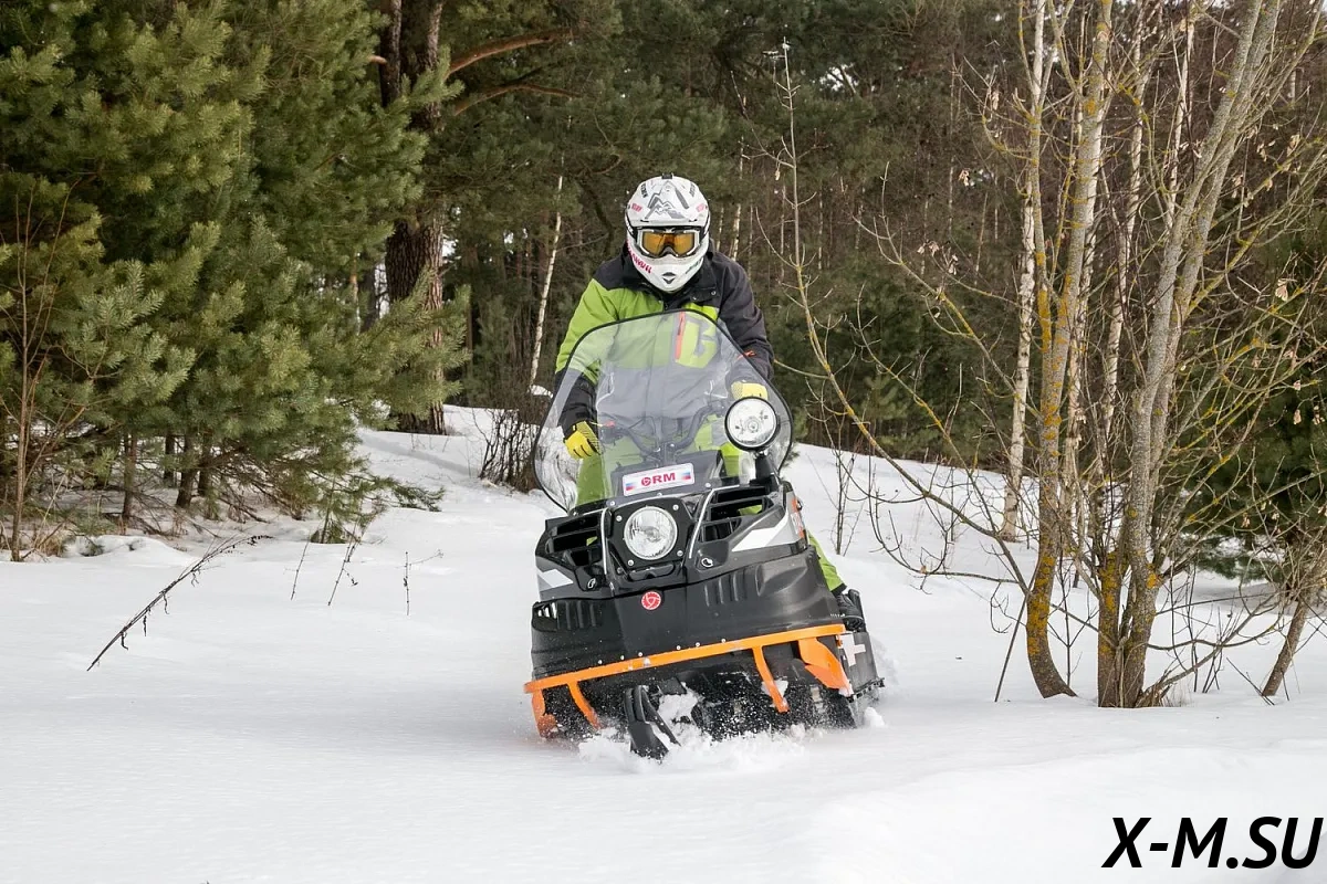 Снегоход Русская механика РМ БУРАН ЛИДЕР АЕ