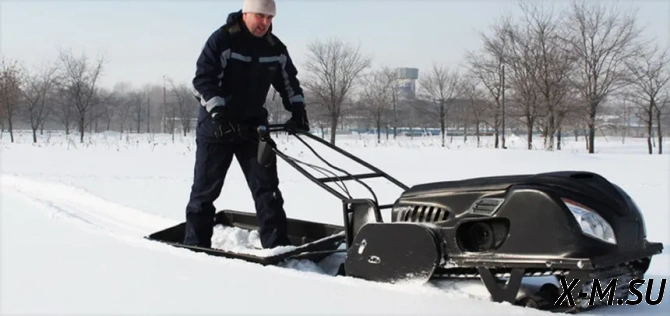 Мотобуксировщик LEBEDEV MOTORS LVR500