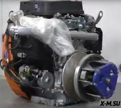 Двигатель LIFAN 29 л.с. 2V80FD с катушкой освещения РУЧ+ЭЛЕК 2 карб. + ВАРИ. +КОЛ. 12В 20А 240Вт