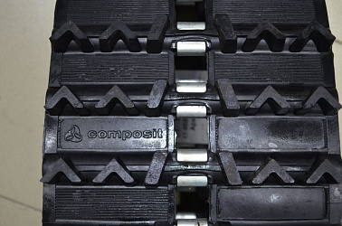 КОМПЛЕКТ РЕЗИНОВЫХ ГУСЕНИЦ КОЙРА (ПР-ВО COMPOSIT) С ПРИВОДНЫМИ БАРАБАНАМИ