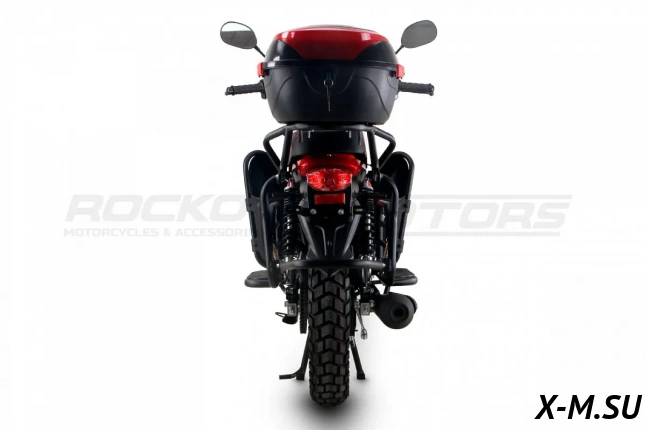 Мотоцикл дорожный ROCKOT QUEST 150 (белый/красный глянцевый, ЭПТС)