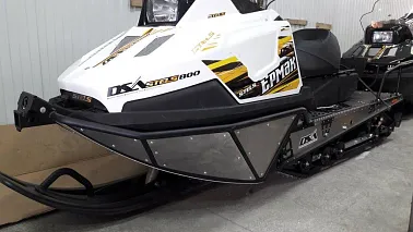 Комплект защиты днища на снегоход ЕРМАК STELS с установкой